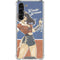 DC Comics Bombshells Wonder Woman Bombshell Galaxy S24 FE Clear Case